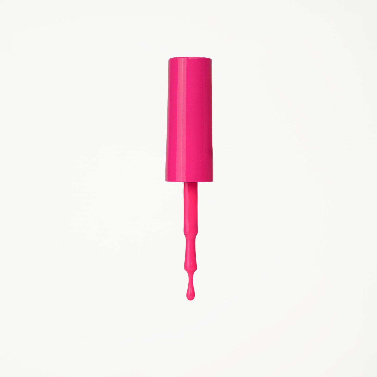 Bottle of neon pink gel nail polish from Skynailbysugar