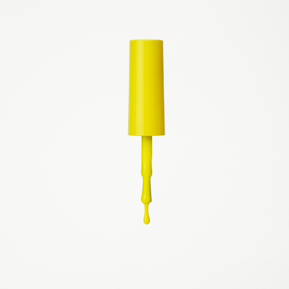 Bottle of rich yellow gel nail polish from Skynailbysugar