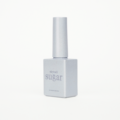 Bottle of glitter purple gel nail polish from Skynailbysugar
