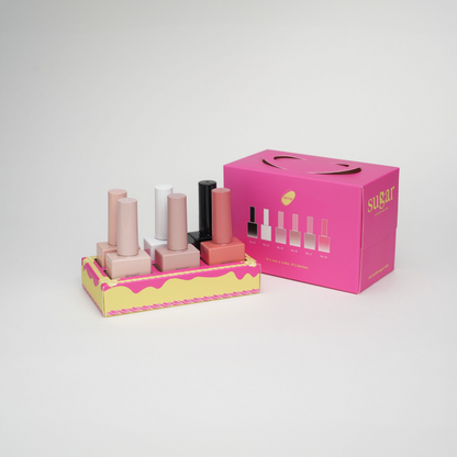 Set of gel nail polishes from the Skynailbysugar Syrup Collection