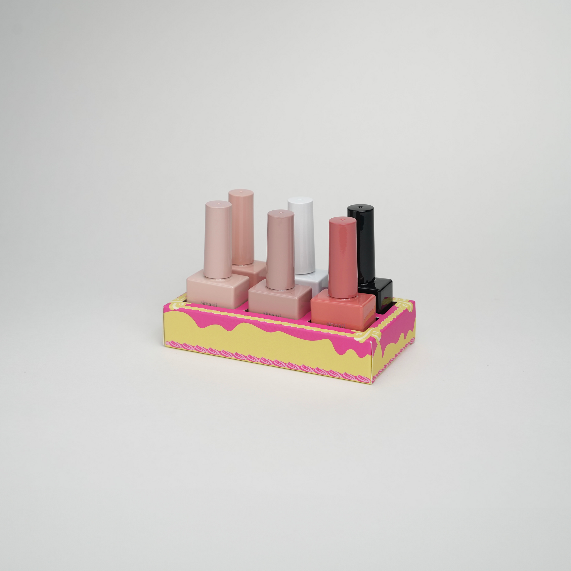 Set of gel nail polishes from the Skynailbysugar Syrup Collection
