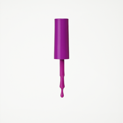 Bottle of neon purple gel nail polish from Skynailbysugar