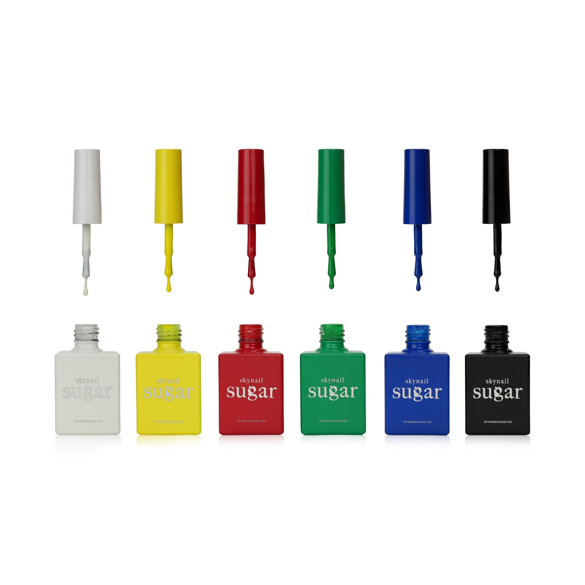 Set of gel nail polishes from the Skynailbysugar Rich Collection