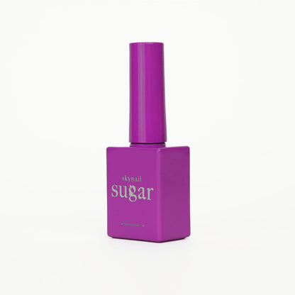 Bottle of neon purple gel nail polish from Skynailbysugar