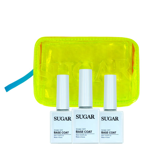 [6 Pack]SUGAR Base Coat Set Pro