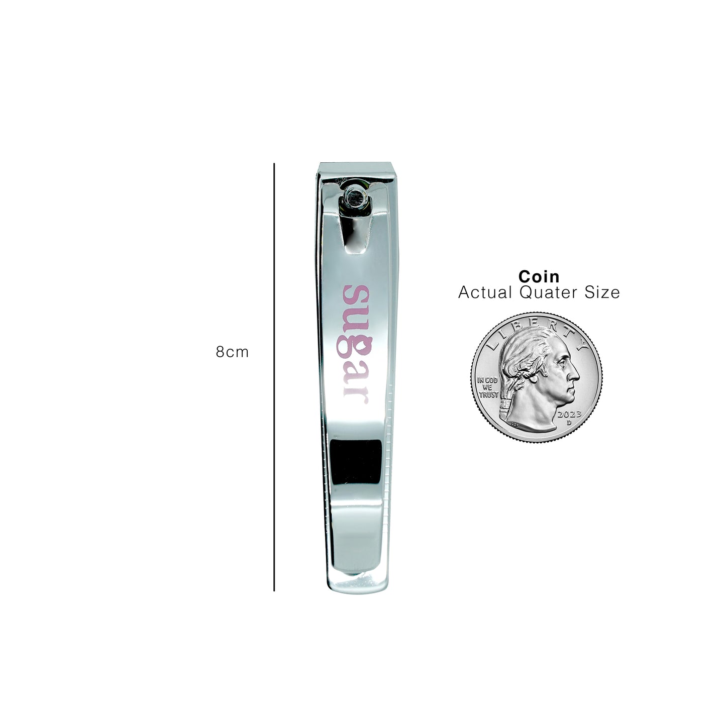 High quality 430 stainless steel nail clipper from Skynailbysugar - free engraving