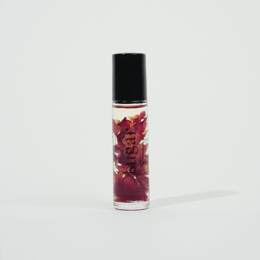 Bottle of Rose 100% Organic Cuticle Oil from Skynailbysugar