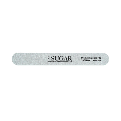 5pcs of Double Side Zebra 100/100 nail file from Skynailbysugar