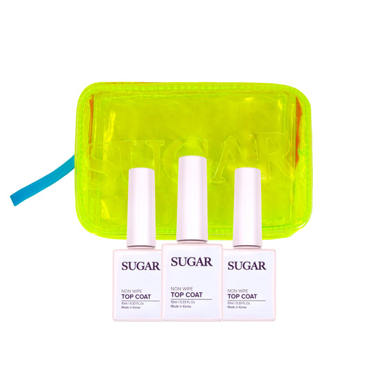 [6 Pack]SUGAR Top Coat Set Pro